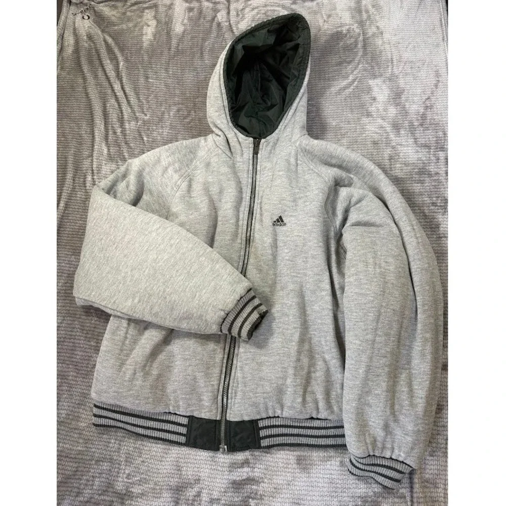 adidas reversible hooded
